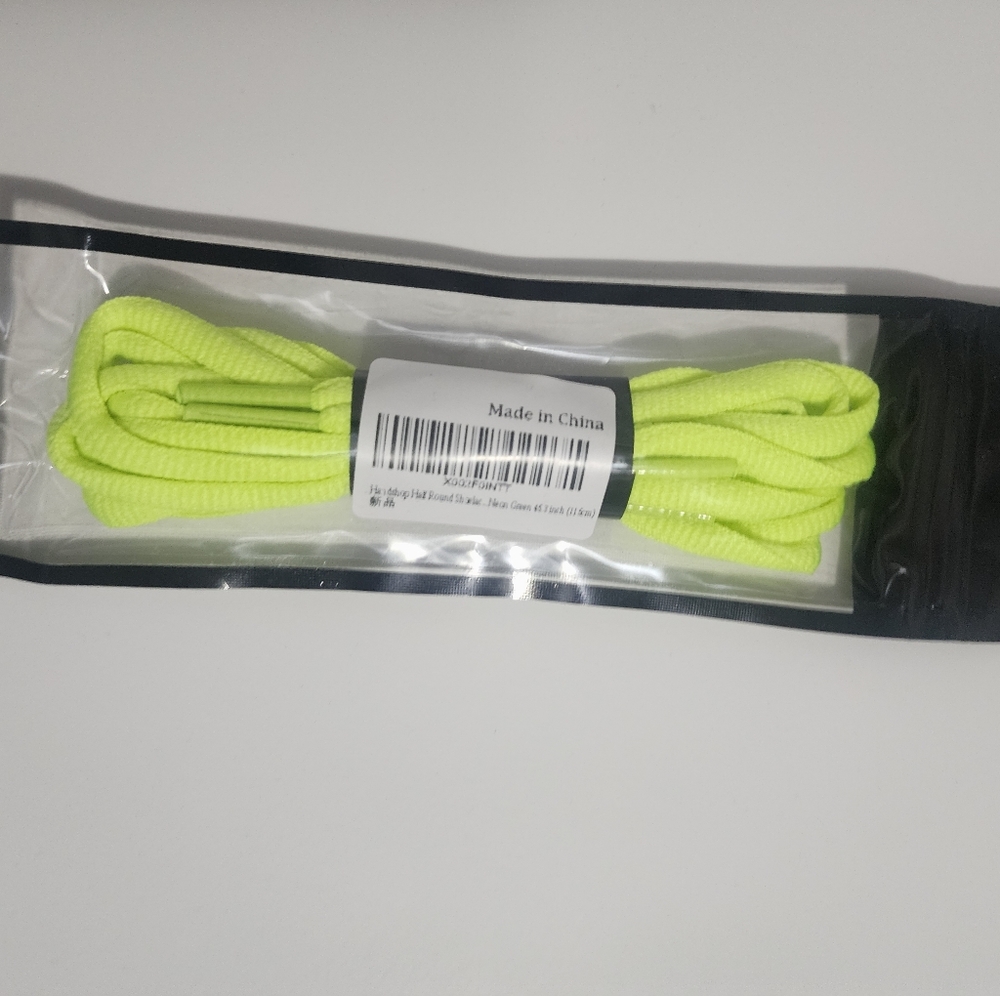 Neon Green Shoe Laces